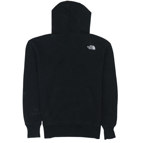 The North Face Mens Black Pullover Hoodie Size M Fleece Hooded Sweatshirt