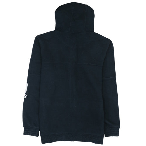 Adidas Men's Black Full Zip Hoodie L Sports Fleece Jacket