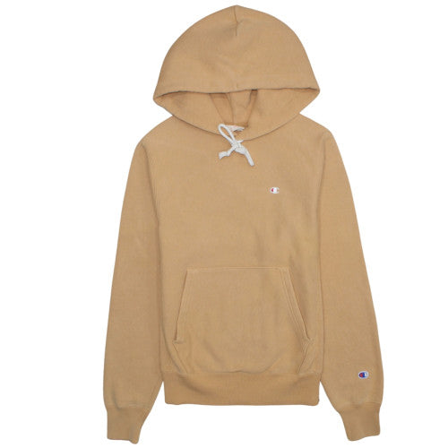 Champion Men's Beige Reverse Weave Pullover Hoodie XS