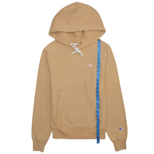 Champion Men's Beige Reverse Weave Pullover Hoodie XS