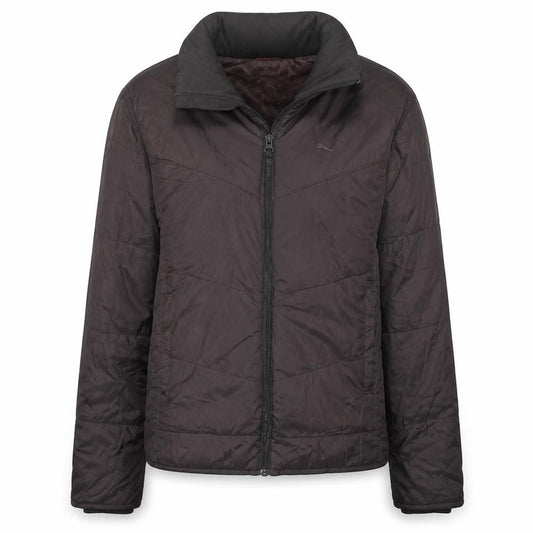 Front view of Puma Women's Brown, size 10, Lightweight Full Zip Active Jacket