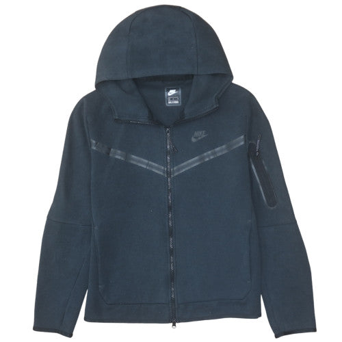 Nike Men's Black Full Zip Fleece Hoodie Size M