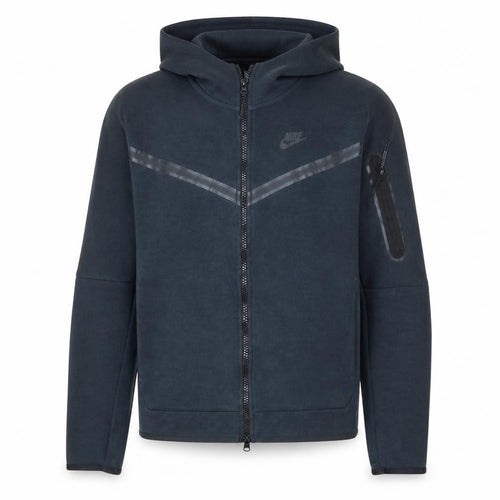 Nike Men's Black Full Zip Fleece Hoodie Size M