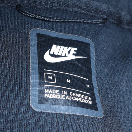 Nike Men's Black Full Zip Fleece Hoodie Size M