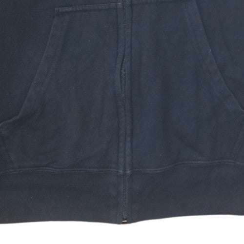 Champion Men's Black Full Zip Hoodie Size M Regular Fit