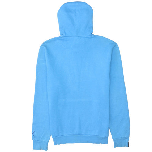 Puma Men's Blue Pullover Hoodie M Sports Fleece Sweatshirt