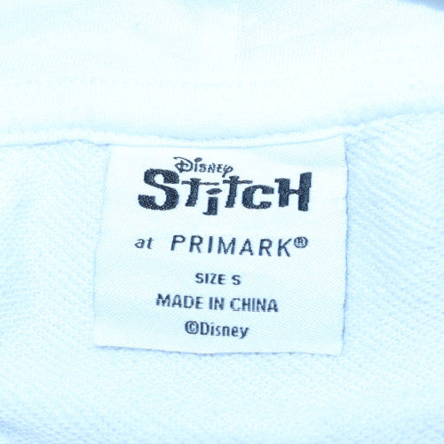 Primark Disney Stitch White Hoodie Women S Pullover Graphic Print