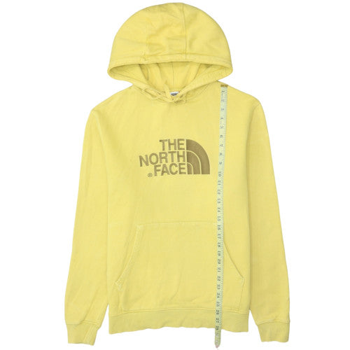 The North Face Men's Yellow Pullover Hoodie Size L Outdoor Fleece