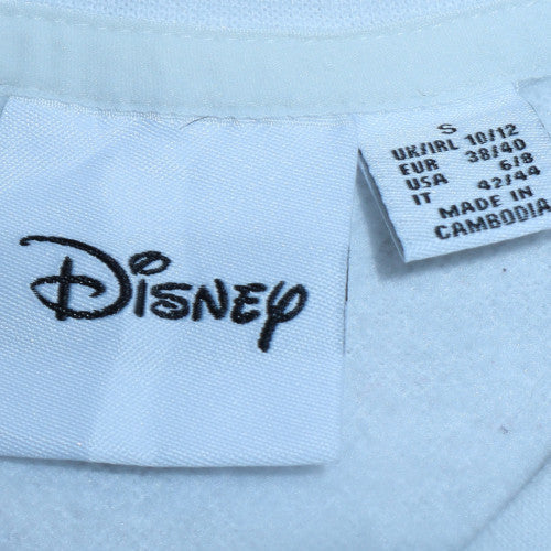 Disney Women’s Blue Mickey Mouse Crew Neck Sweatshirt Size S 10/12
