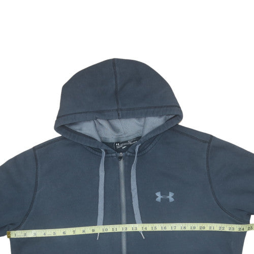 Under Armour Men's Blue XL Full Zip Hoodie Lightweight Fleece