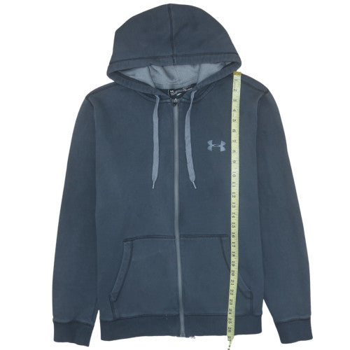 Under Armour Men's Blue XL Full Zip Hoodie Lightweight Fleece