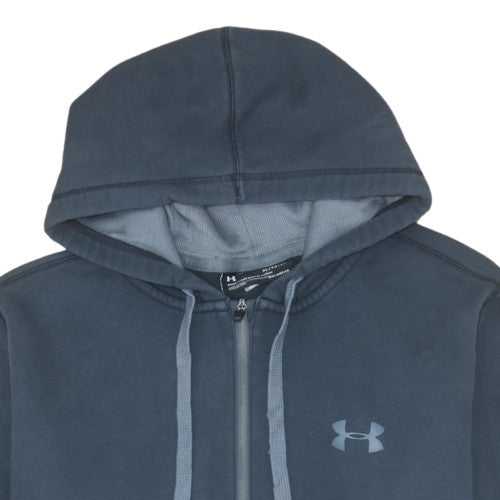 Under Armour Men's Blue XL Full Zip Hoodie Lightweight Fleece