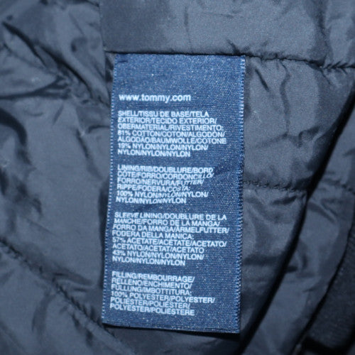 Tommy Hilfiger Men's Black Military Style Jacket Size M