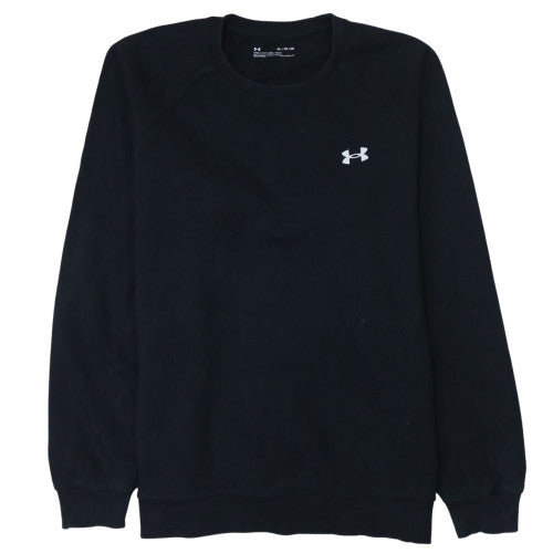 Under Armour Men's Black XL Crew Neck Pullover Fleece Sweatshirt
