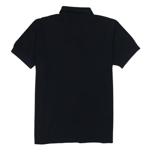 BOSS Men's Black Pima Cotton Polo Shirt Size M Short Sleeve