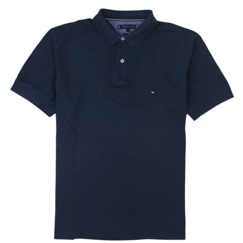 Tommy Hilfiger Men's Blue Regular Fit Polo Shirt Size L