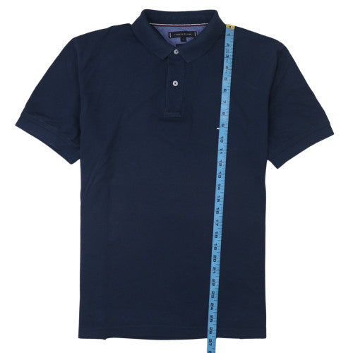 Tommy Hilfiger Men's Blue Regular Fit Polo Shirt Size L