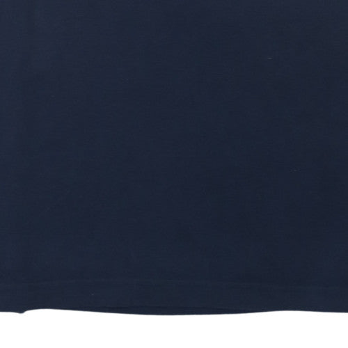 Tommy Hilfiger Men's Blue Regular Fit Polo Shirt Size L