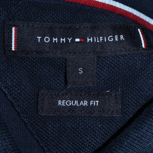 Tommy Hilfiger Men's Blue Regular Fit Polo Shirt Size S