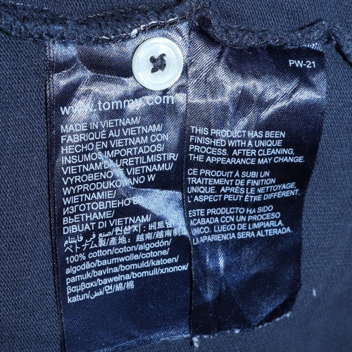 Tommy Hilfiger Men's Blue Regular Fit Polo Shirt Size S