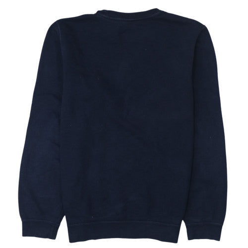 Nike Men's Blue Small Pullover Crew Neck Fleece Sweatshirt