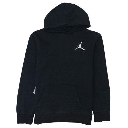 Jordan Boys Black XL 13-15 Years Pullover Hoodie with Logo Print