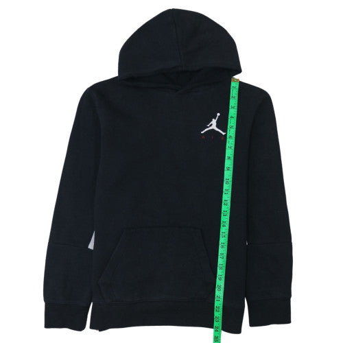 Jordan Boys Black XL 13-15 Years Pullover Hoodie with Logo Print