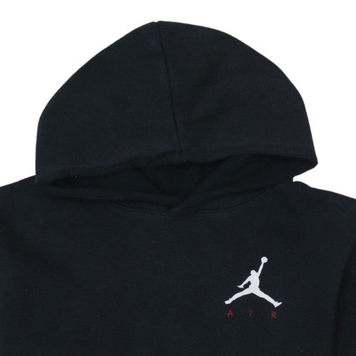 Jordan Boys Black XL 13-15 Years Pullover Hoodie with Logo Print