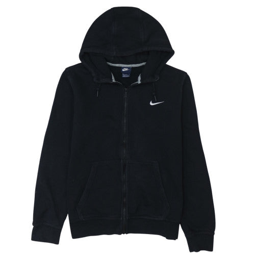 Nike Men's Black Full Zip Hoodie Sweatshirt Size M