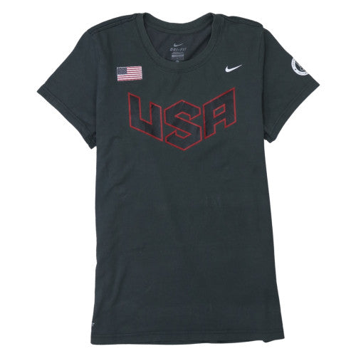 Nike Men's Black USA Dri-Fit Graphic T-Shirt Size L