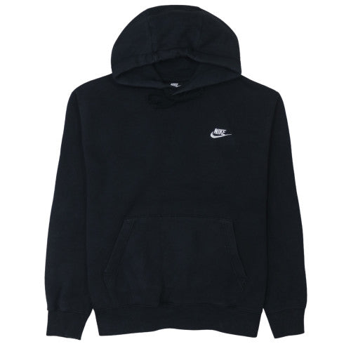 Nike Men's Black Pullover Hoodie M Regular Fit Fleece Sportswear