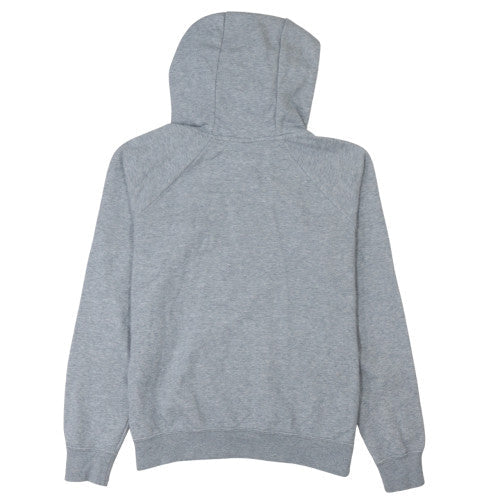 Nike Men's Grey Pullover Hoodie S Regular Fit Fleece Sweatshirt