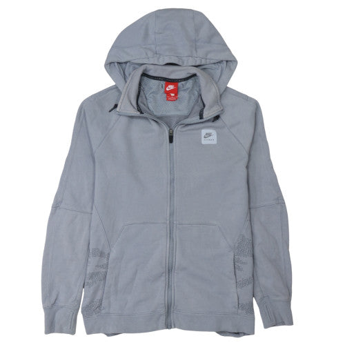 Nike Mens Grey Full Zip Air Max Hoodie Size M Regular Fit