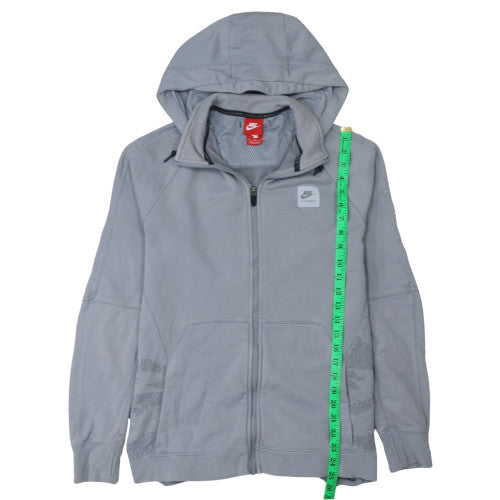 Nike Mens Grey Full Zip Air Max Hoodie Size M Regular Fit