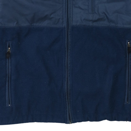 Champion Men's Blue L Fleece Lined Full Zip Basic Jacket
