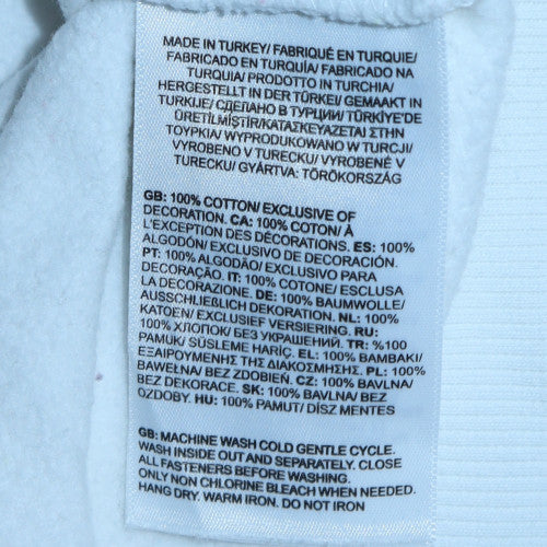 The North Face Womens White Small Crew Neck Pullover Sweatshirt