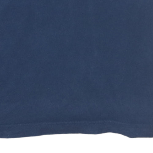 Adidas Men's Blue Graphic Logo Sports T-Shirt Size S
