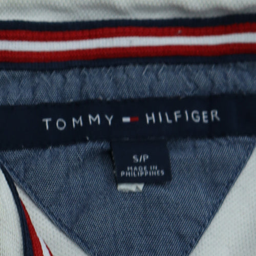 Tommy Hilfiger Men's Multicoloured Cotton Polo Shirt Size S