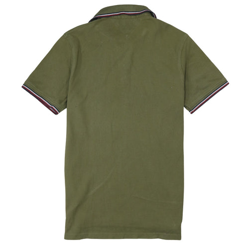 Tommy Hilfiger Men's Green Slim Fit Polo Shirt XL