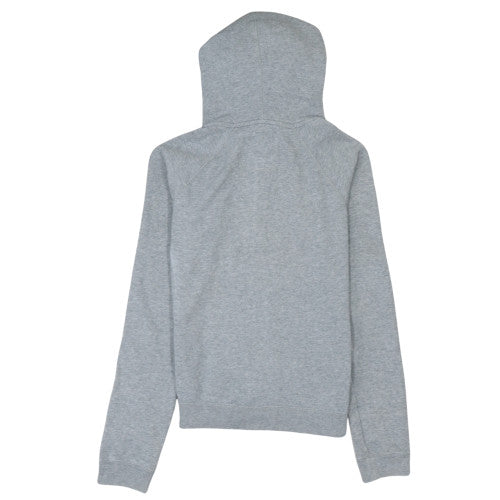 Nike Women Grey Full Zip Hoodie XS Athletic Dept Cotton Blend