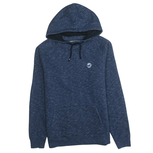 Hollister Men’s Blue Pullover Hoodie Medium Logo Classic Fit