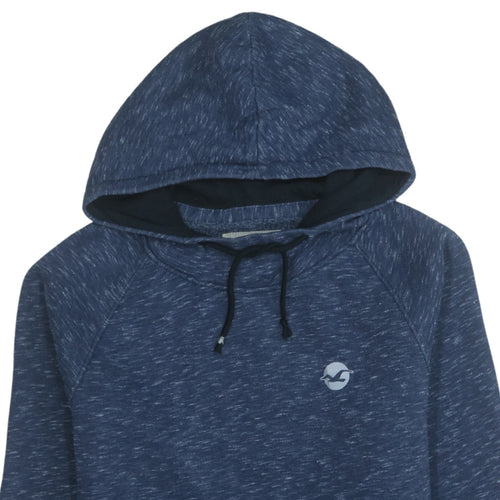 Hollister Men’s Blue Pullover Hoodie Medium Logo Classic Fit