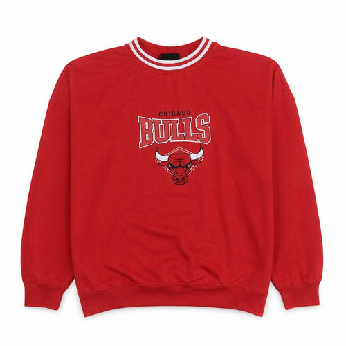NBA Chicago Bulls Red Crew Neck Sweatshirt Women XL