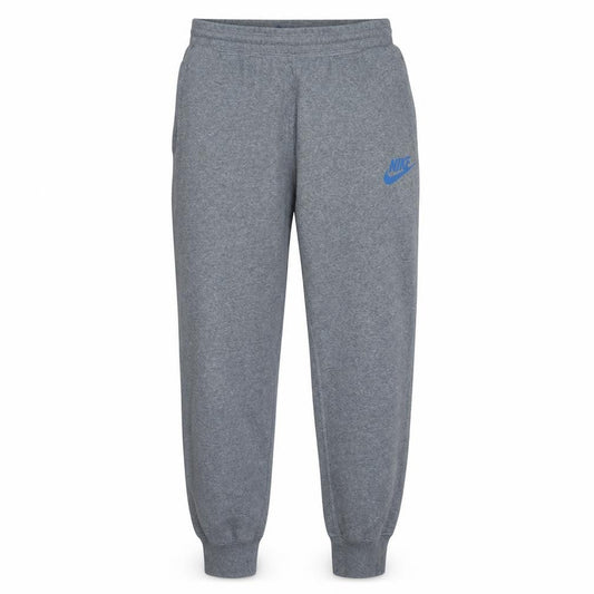 Front view of Nike Men's Grey Fleece Sweatpants Medium Jogger Style Activewear