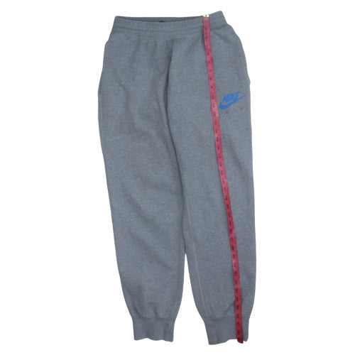 Nike Men's Grey Fleece Sweatpants Medium Jogger Style Activewear