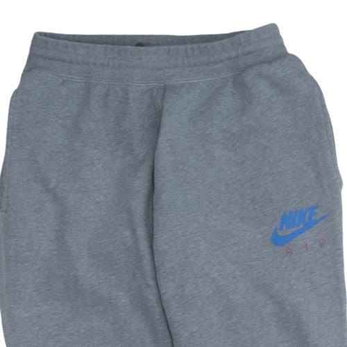 Nike Men's Grey Fleece Sweatpants Medium Jogger Style Activewear