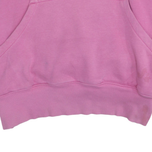 Nike Women Pink Pullover Hoodie Medium Hooded Sweatshirt