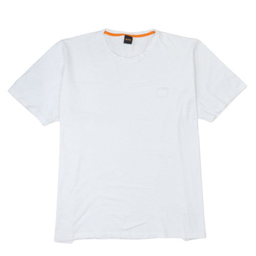 Hugo Boss Men's White Crew Neck Classic Cotton T-Shirt Size XL