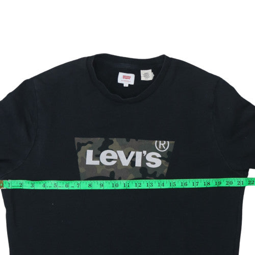 Levi's Men's Black Logo Pullover Sweatshirt Size S