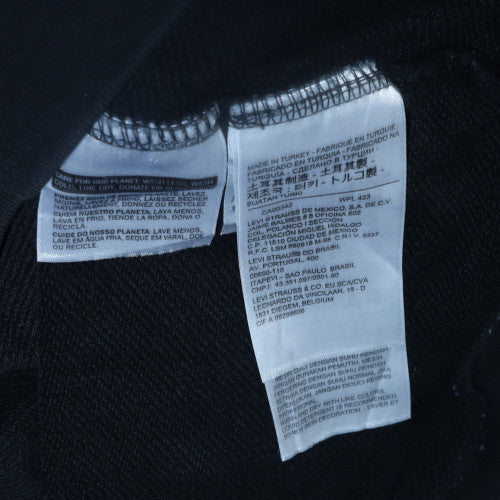 Levi's Men's Black Logo Pullover Sweatshirt Size S